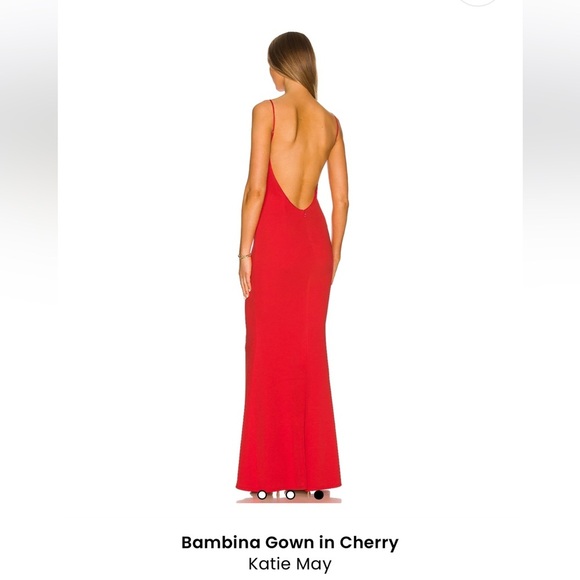 Katie May Bambina gown Cherry Maxi Dress size XS - Picture 4 of 11